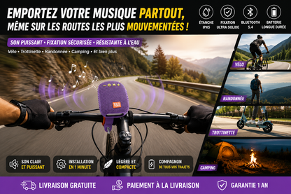 Enceinte Bluetooth Vélo RideBeat™
