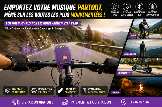 Enceinte Bluetooth Vélo RideBeat™