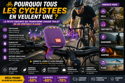 Enceinte Bluetooth Vélo RideBeat™