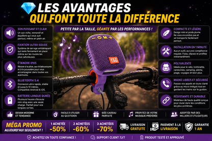 Enceinte Bluetooth Vélo RideBeat™